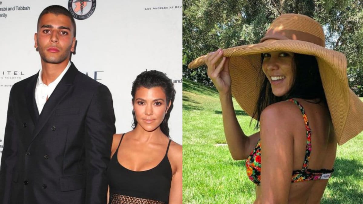 Kourtney Kardashian lägger vanligtvis inte upp nakenselfies