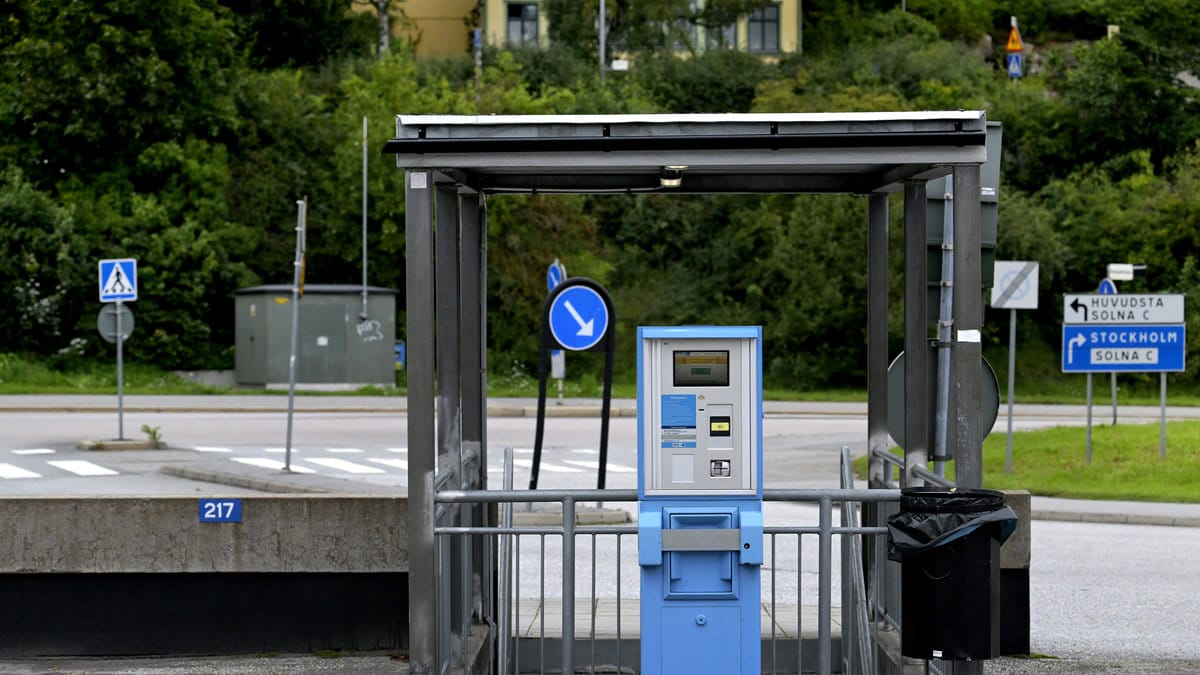 Arkivbild parkering.
