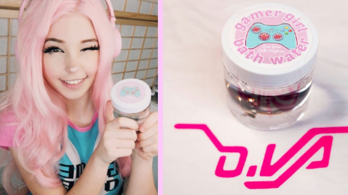 Cosplay-stjärnan säljer sitt badvatten för 30 dollar per flaska.