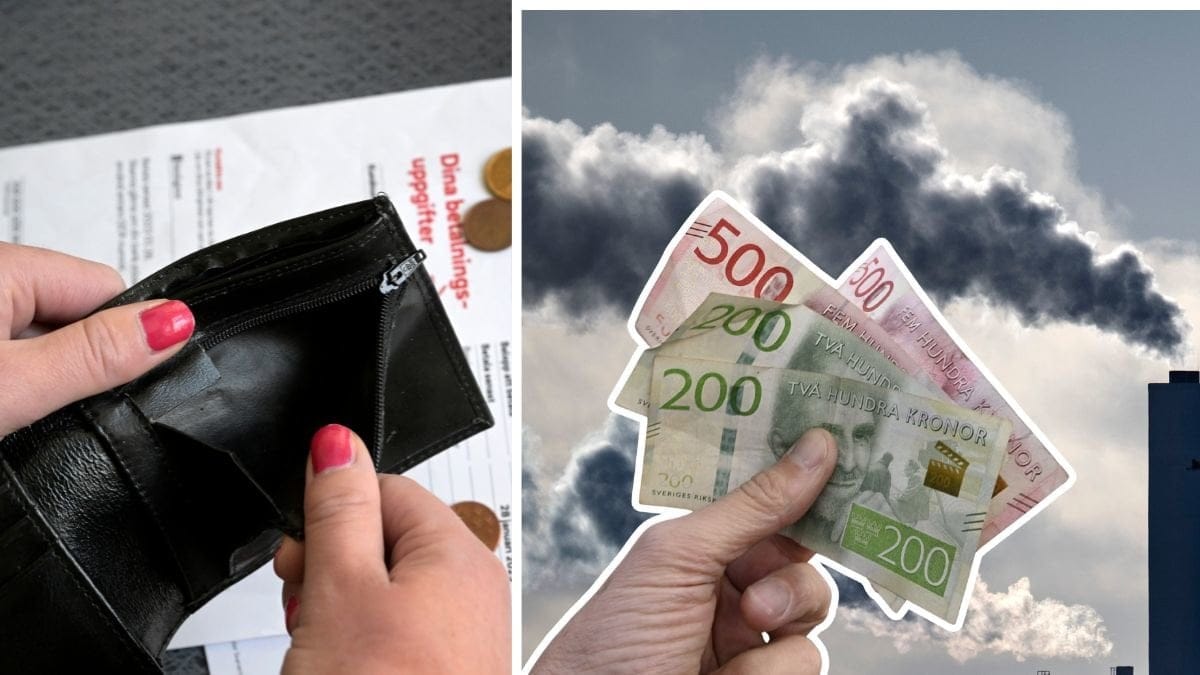 Tom plånbok, kärnkraft och pengar.