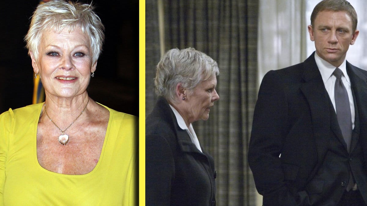 Judi Dench har blivit blind.