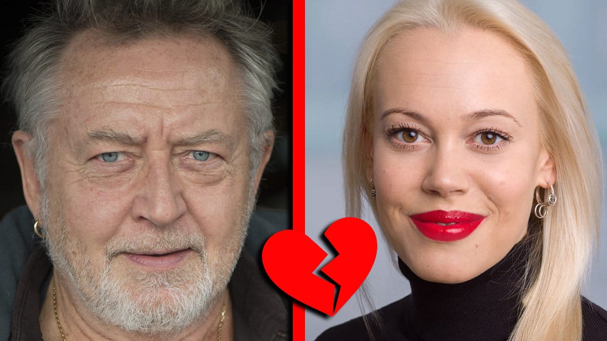 Artisten Ulf Lundell och pr-konsulten Ninna Prage