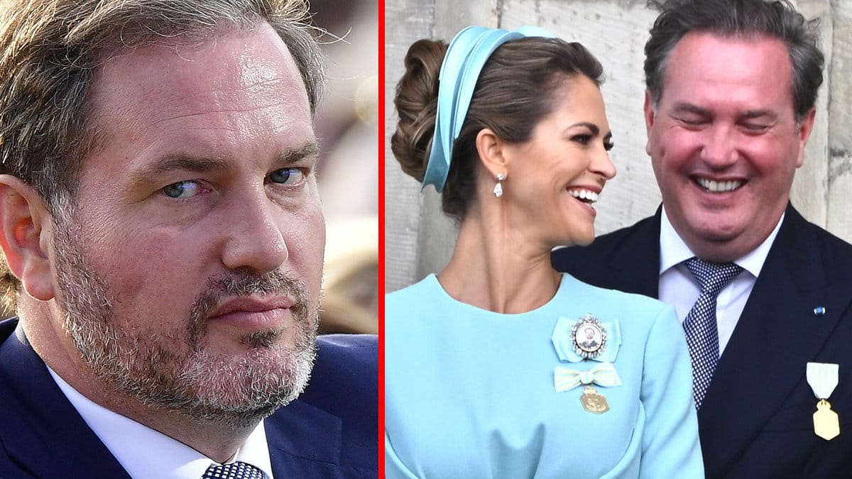 Chris O Neill och prinsessan Madeleine