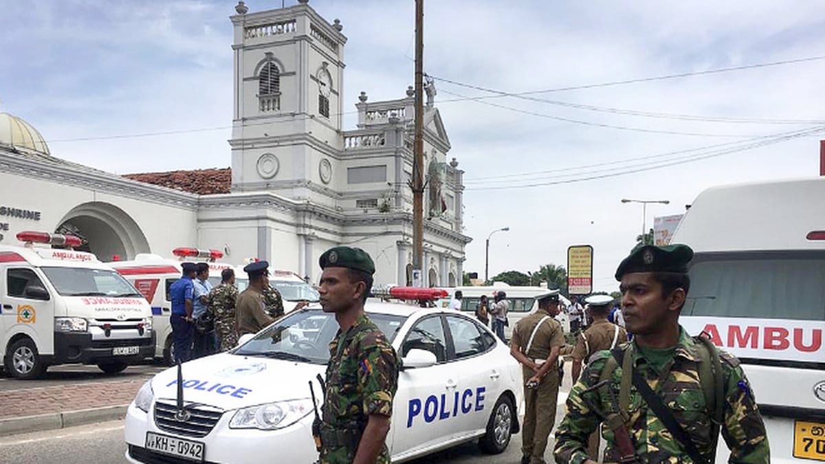 Flera explosioner i Sri Lanka