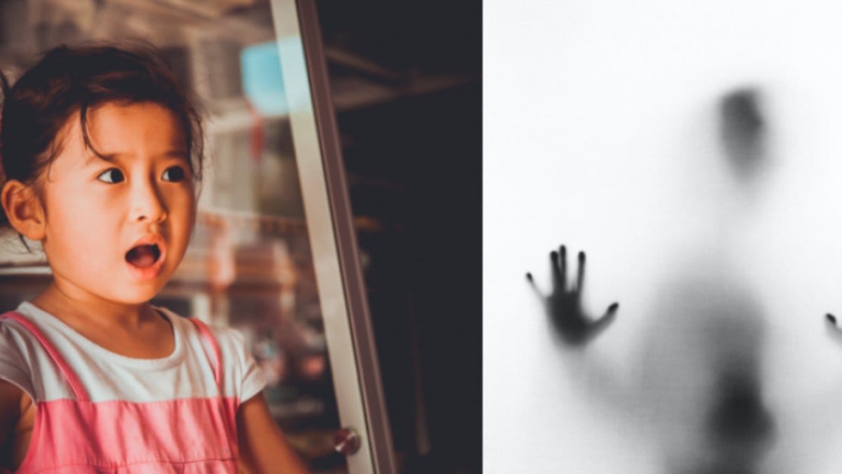 Ibland är barn riktigt otäcka...