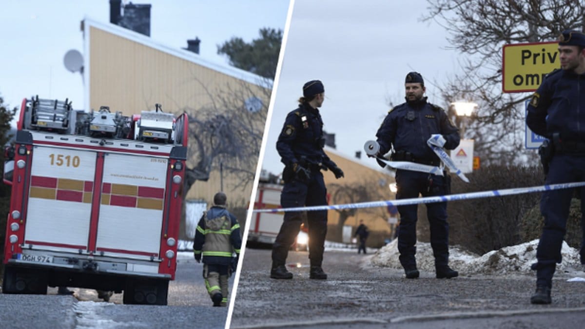 Räddningstjänst, polis