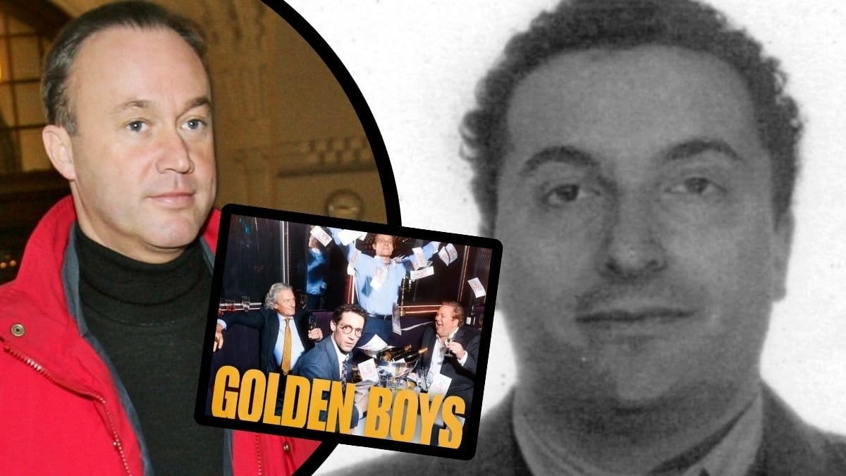 Thomas Jisander, omslaget till serien Golden boys och Joachim Posener