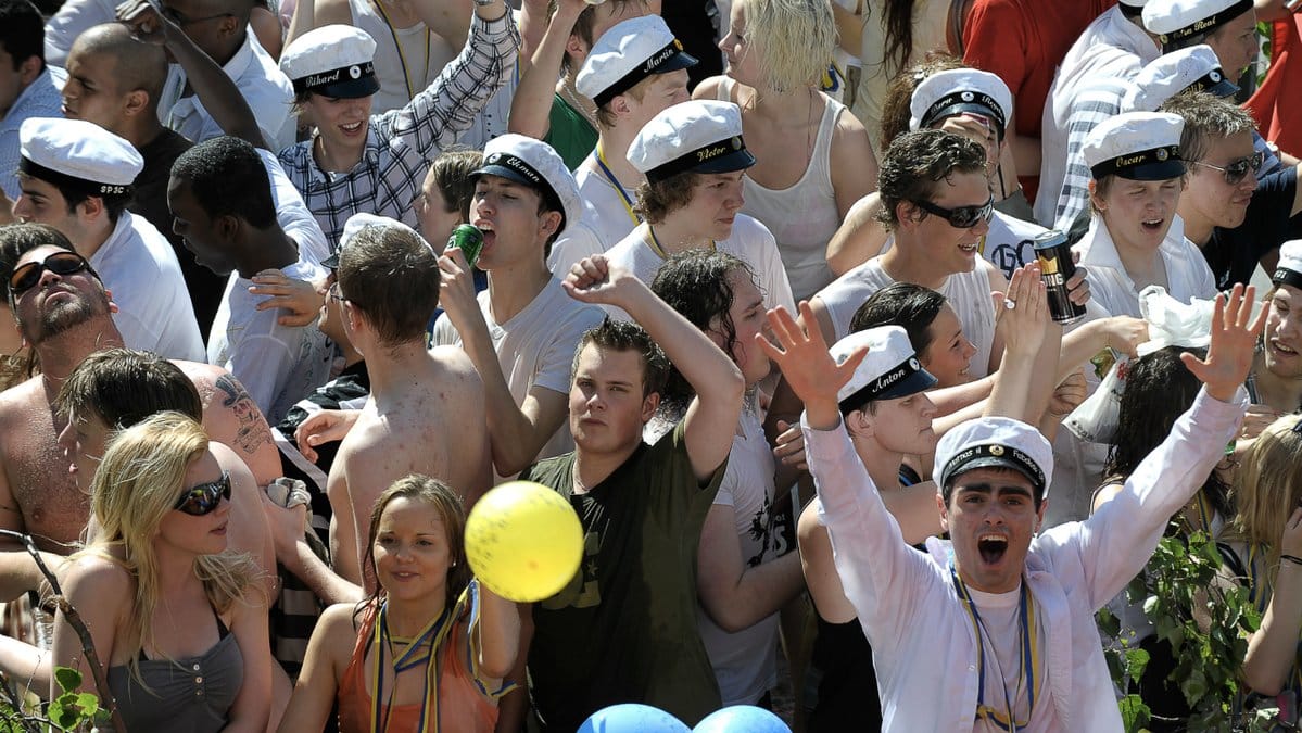 Studenter i Helsingborg planerar studentfirande