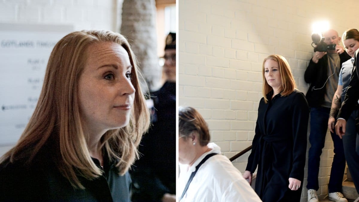 Annie Lööf kommenterar domen.