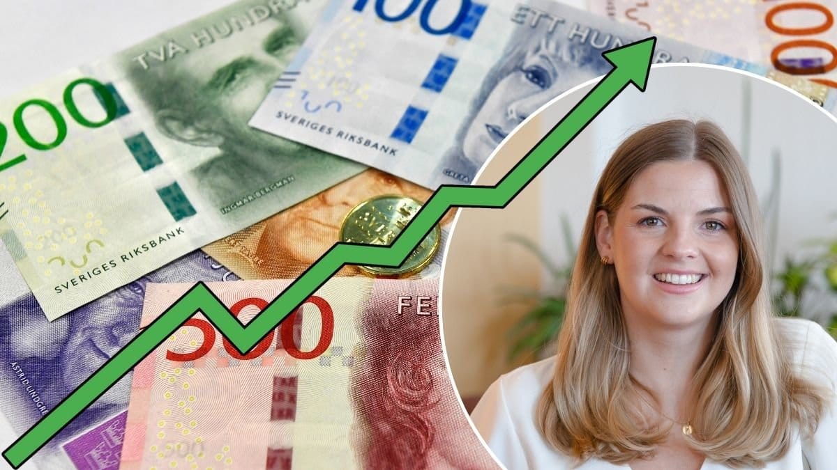 Pengar och Avanzas ekonom Felicia Schön.