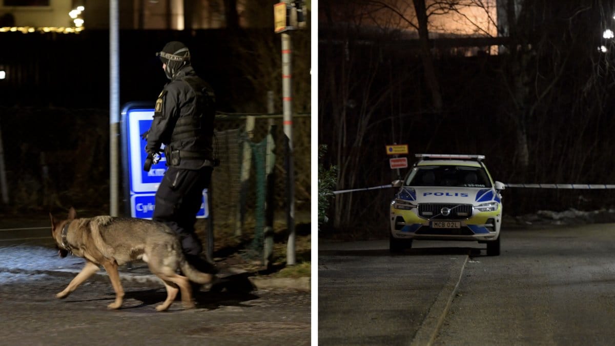 Flera personer jagas efter skjutningen i Solna – man allvarligt skadad