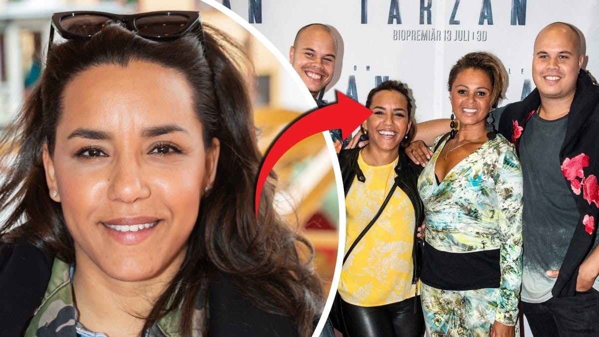 Markiz Tainton till vänster. Markiz Tainton Blossom Tainton, Kevin Tainton Lindquist och Robin Tainton Lindquist till höger.