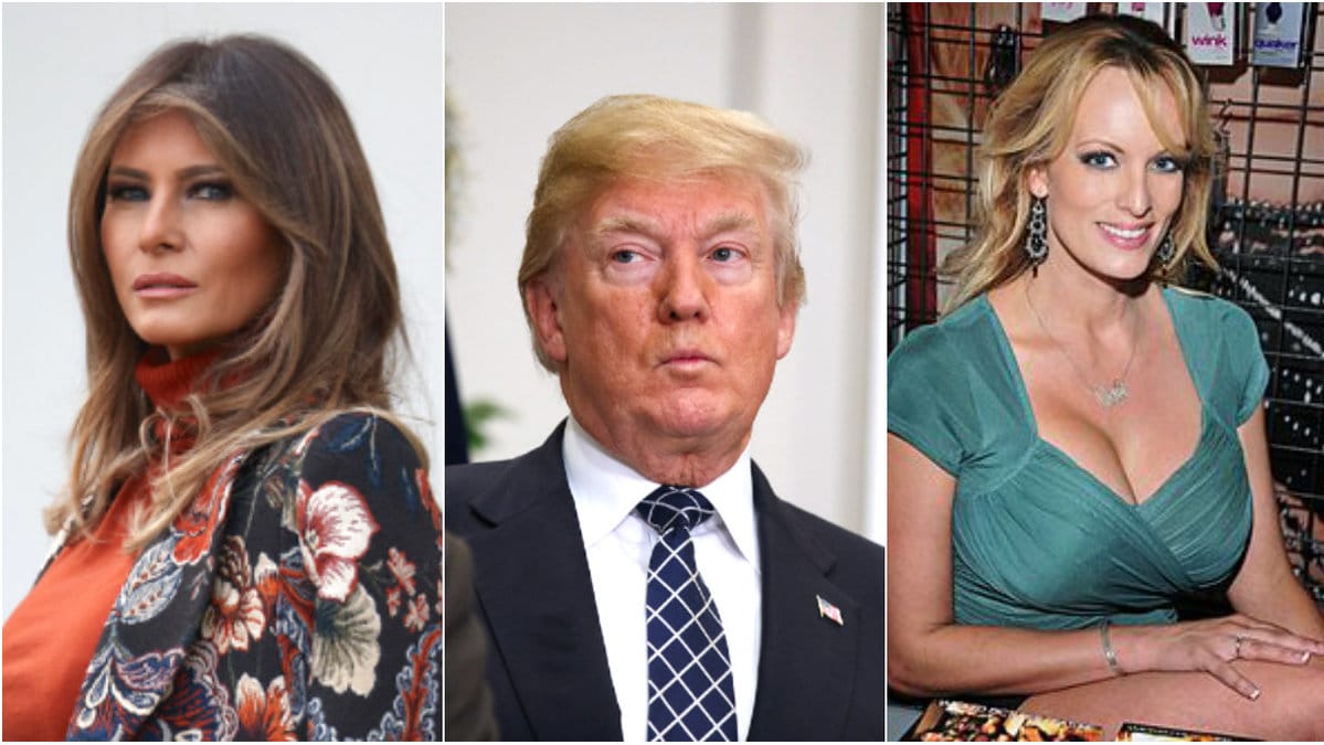 Donald Trump var otrogen med Stormy Daniels.