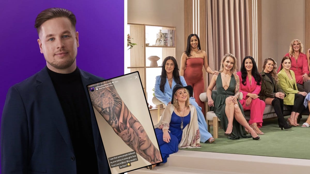 Rasmus Hedenstedts tatuering har lett till spekulationer. 