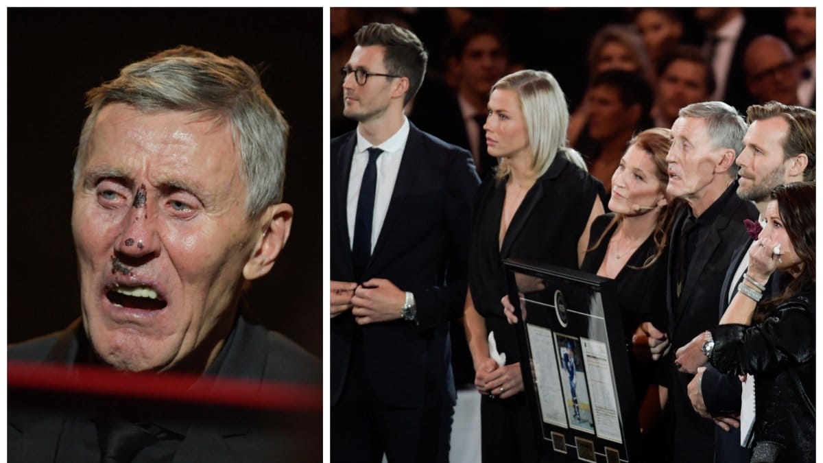 Börje Salming, 71, hyllades vid Tidernas hockeygala i Avicii Arena.