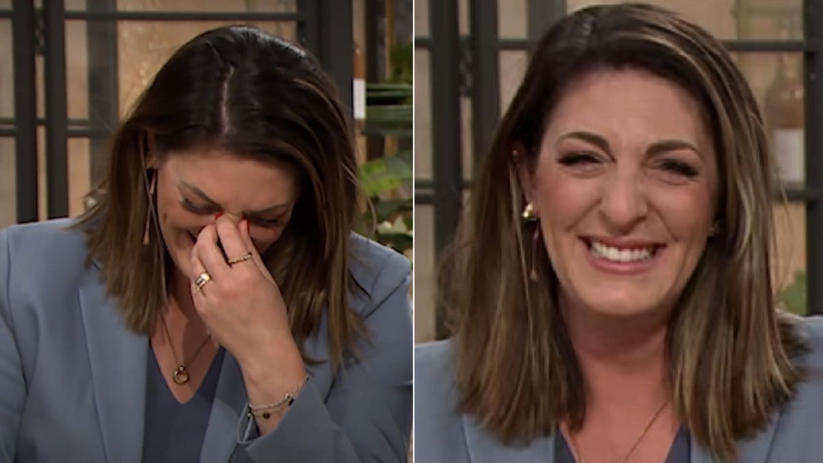 Soraya Lavasani hade en rolig morgon på jobbet.