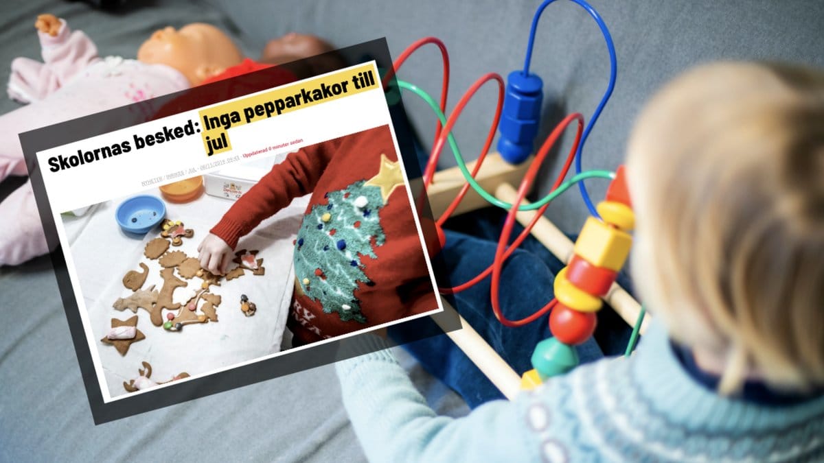 Pepparkakor för kommunala förskolor och skolor i Östersund.