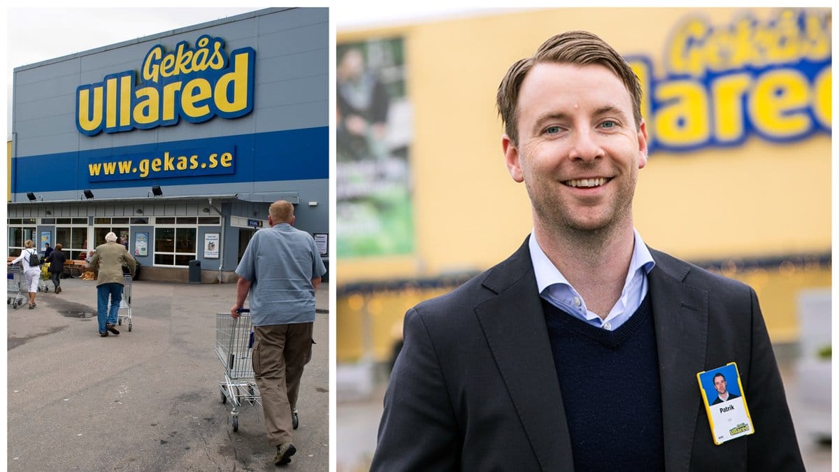 Patrik Levin, 37, är vd för Gekås Ullared.
