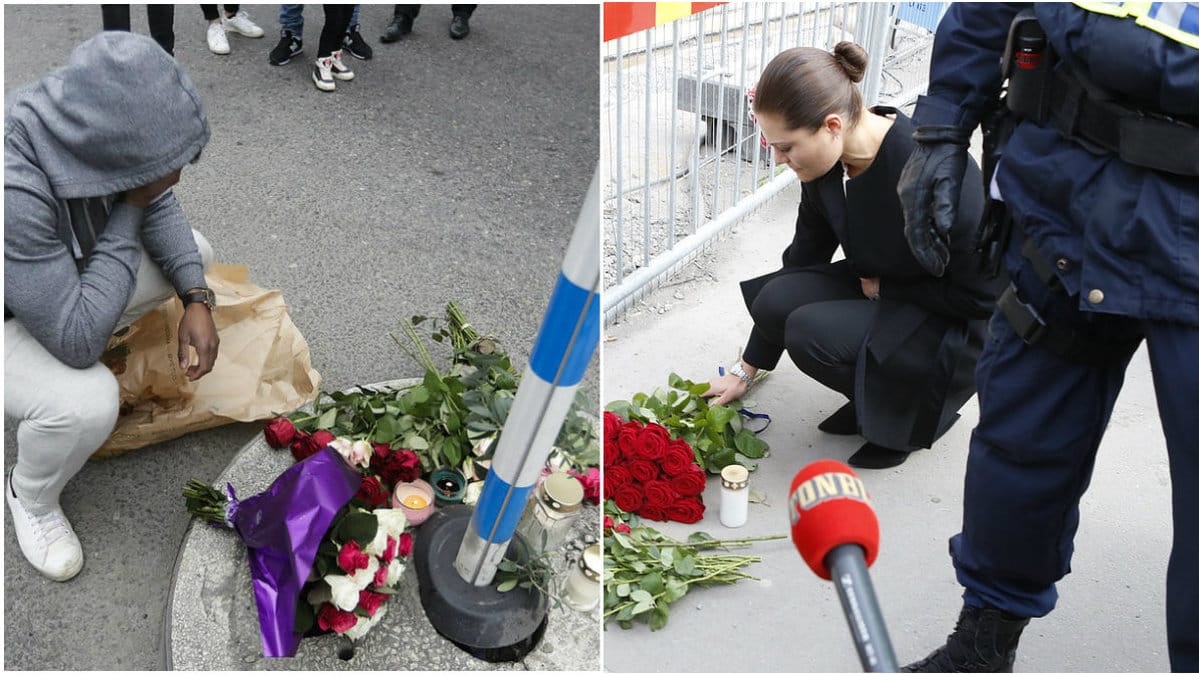 Efter terrordådet.