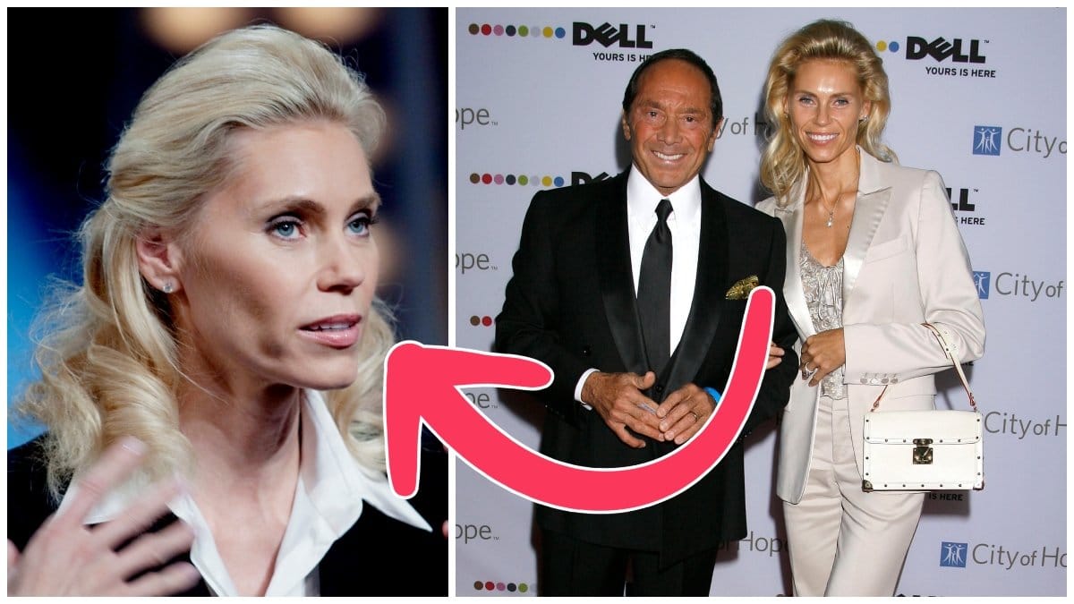 Anna Anka var tidigare gift med Paul Anka. 