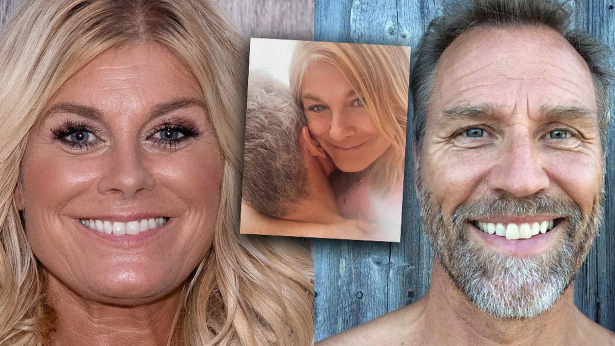 Pernilla Wahlgren och pojkvän Christian Bauer