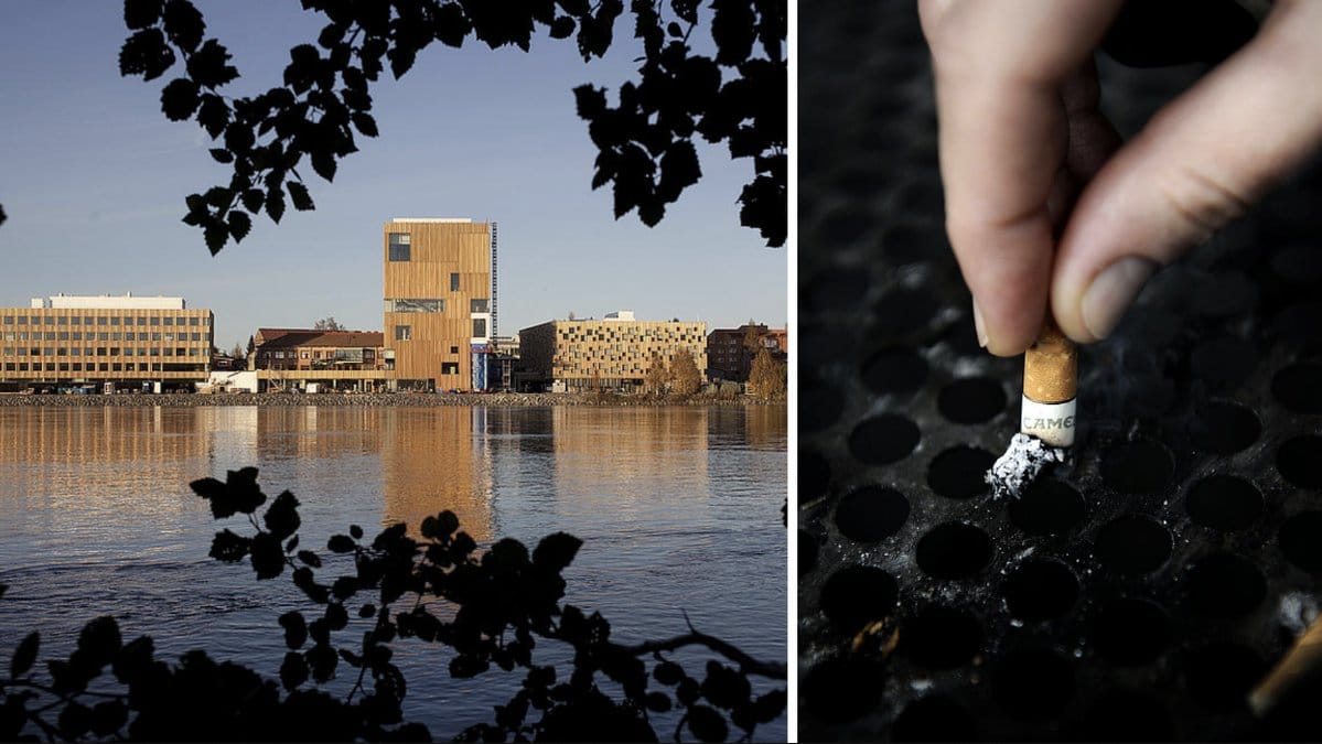 Umeå, rökförbud