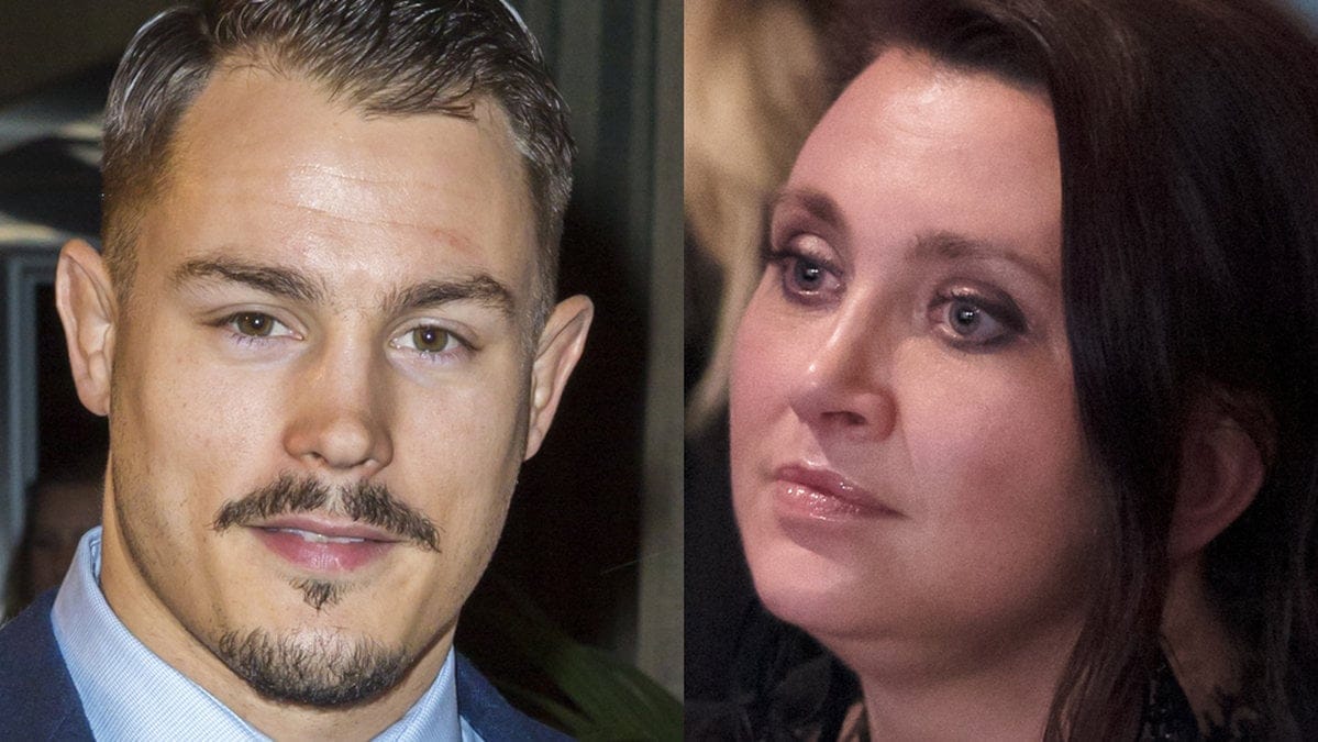 Simon Sköld och Camilla Läckberg