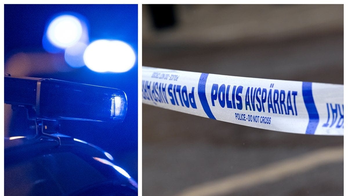 Kvinnan hittades skadad i Frölunda i Göteborg.