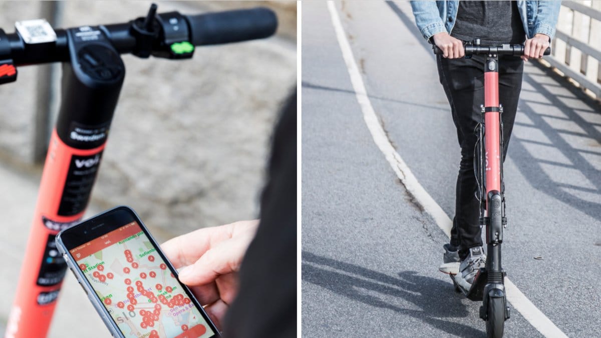 Från den 1 september träder en lagändring i kraft som innebär att elsparkcyklar inte får parkeras på gång- och cykelbanor