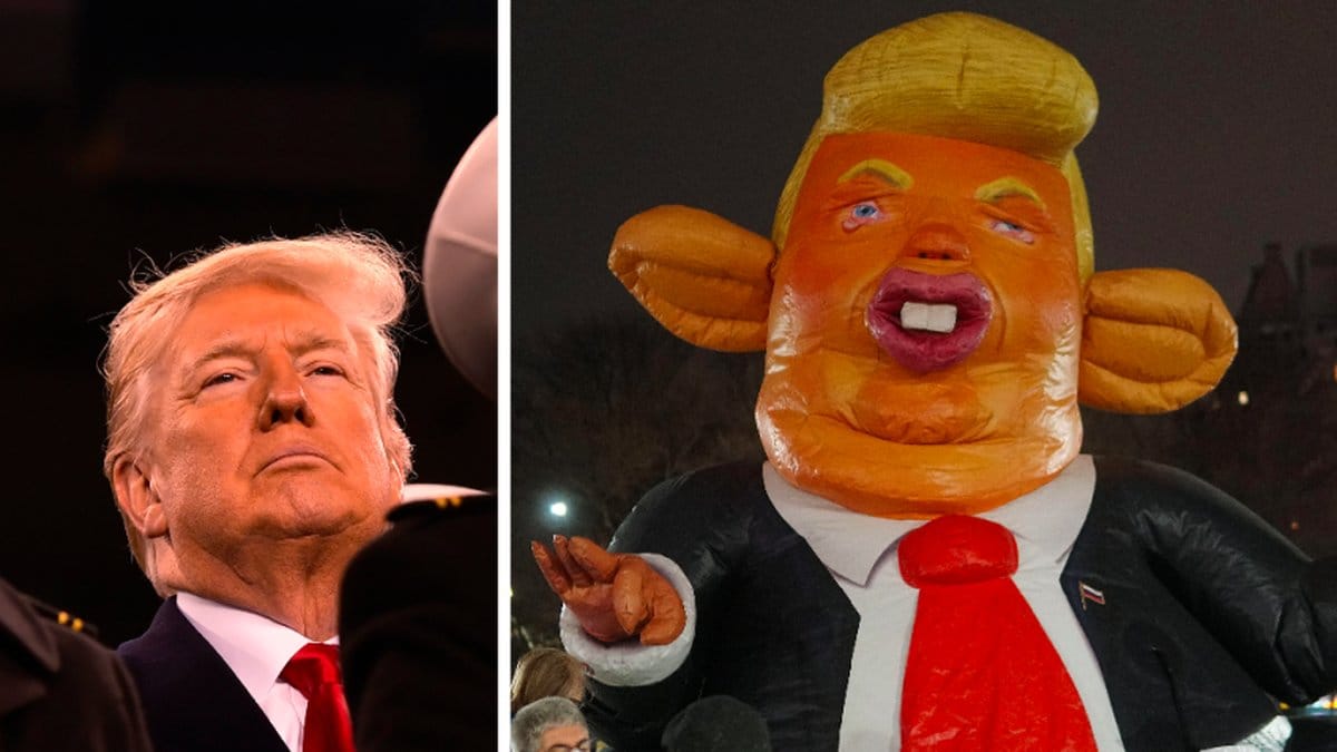 Donald Trump fick nog inte det välkomnande han hoppats på i New York.