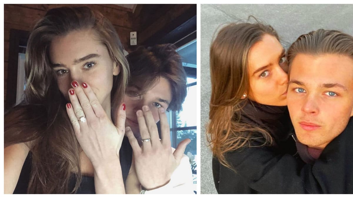 Lancelot Hedman Graaf och Emilia Lantz är förlovade.