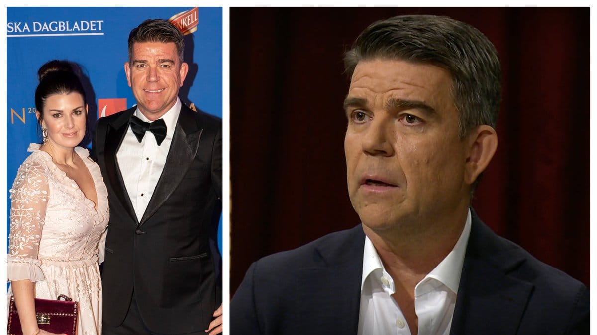 Patrick Ekwall berättar om frun Hannahs bortgång i SVT:s Min sanning.