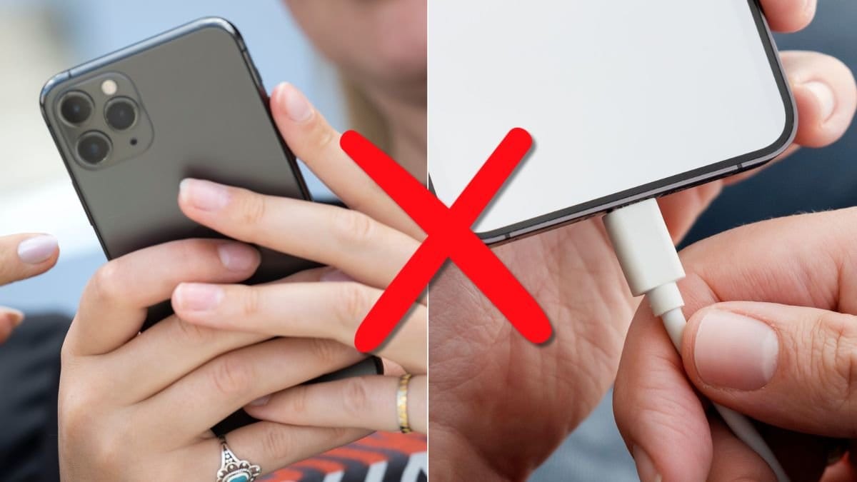 Här ska du inte ladda din mobiltelefon.