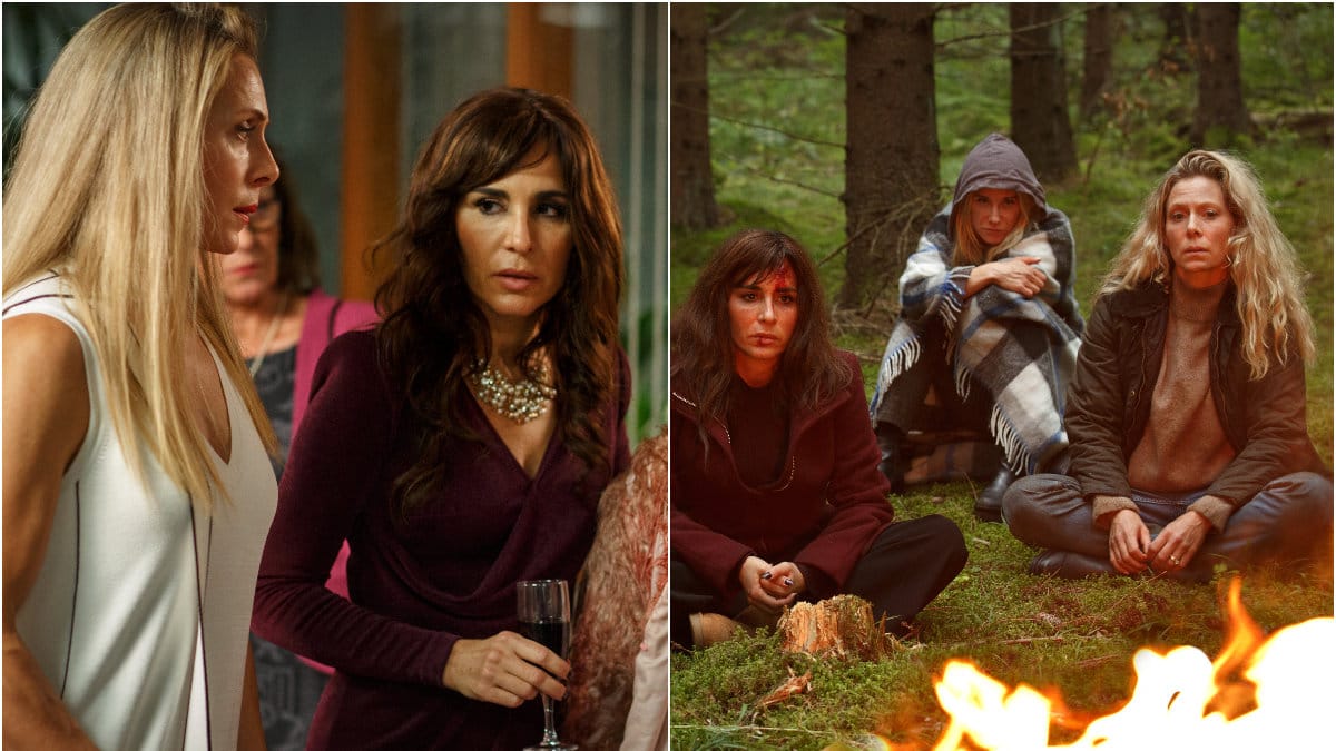 Nya serien Heder med Eva Röse, Alexandra Rapaport, Julia Dufvenius och Anja Lundqvist.