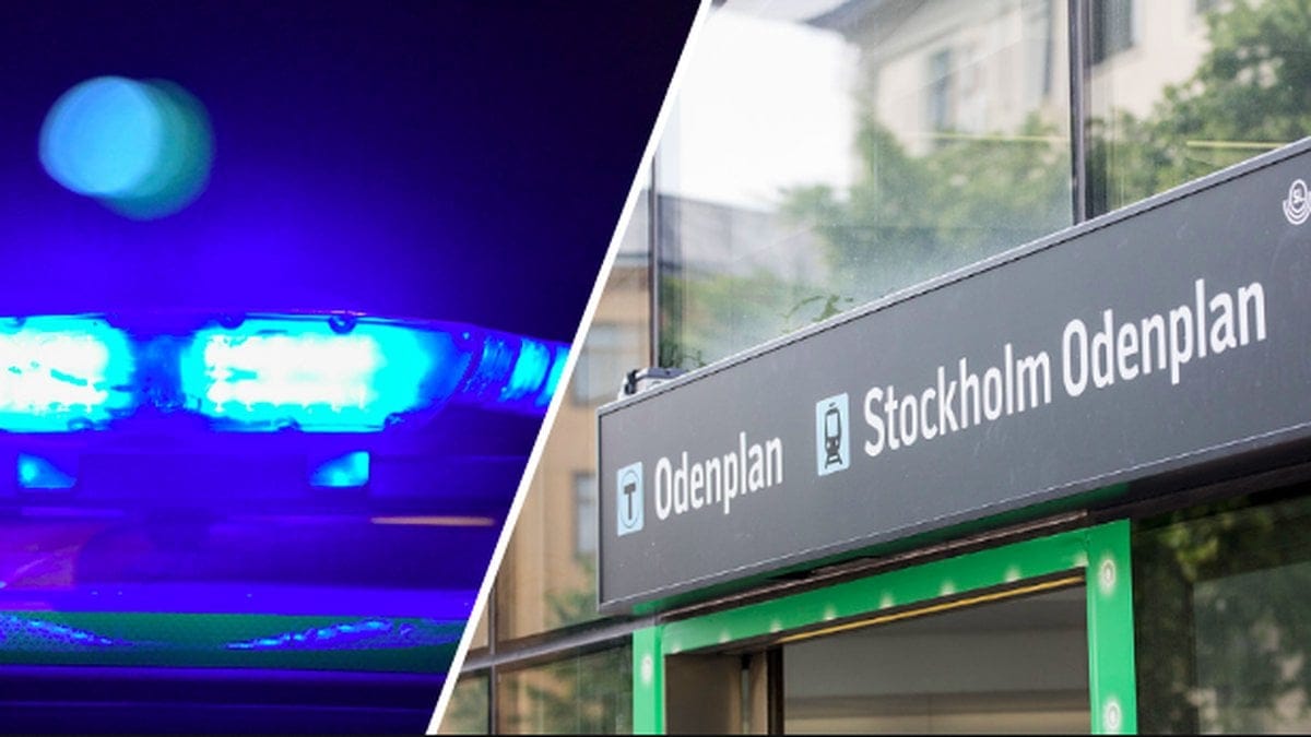 blåljus och tunnelbanestation