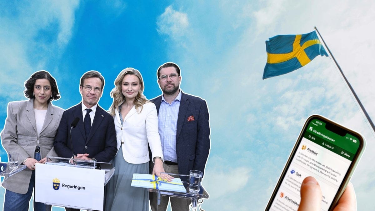 Tidö, mobil, flaga