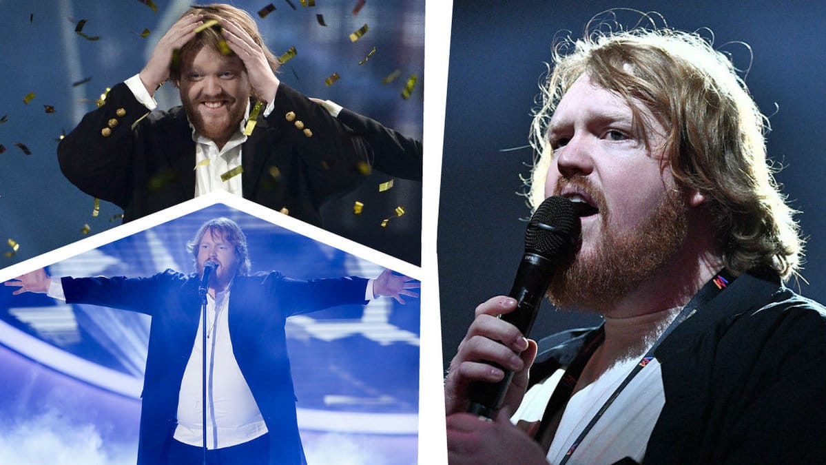 Martin Almgren tävlar i tredje deltävlingen i Melodifestivalen 2018.