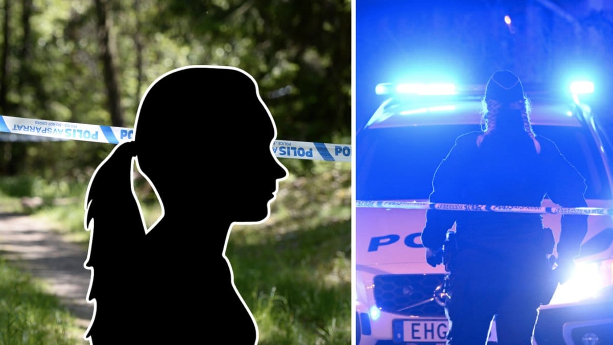 Flickan hittades allvarligt skadad i ett skogsparti. 