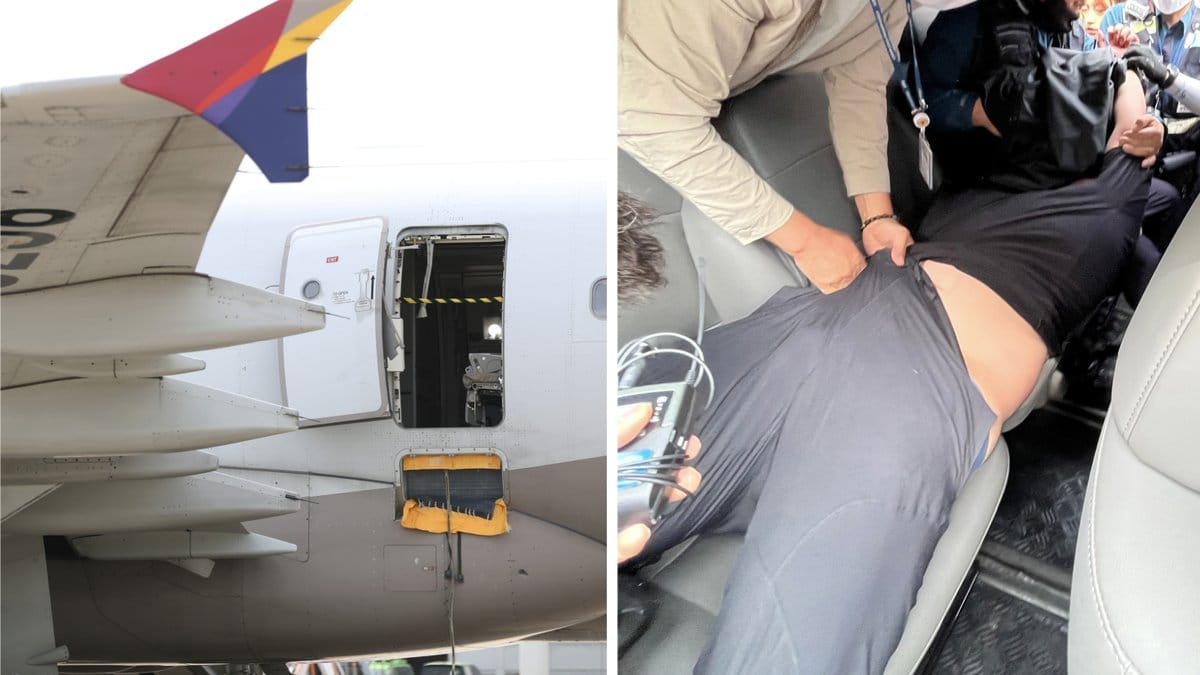 Man gripen – öppnade nöddörren mitt under flygning: Trodde jag skulle dö