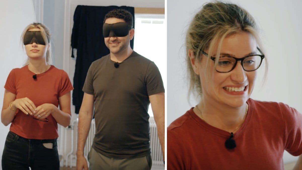 Iman och Hani blir riktigt besvikan i Husköp i blindo. 