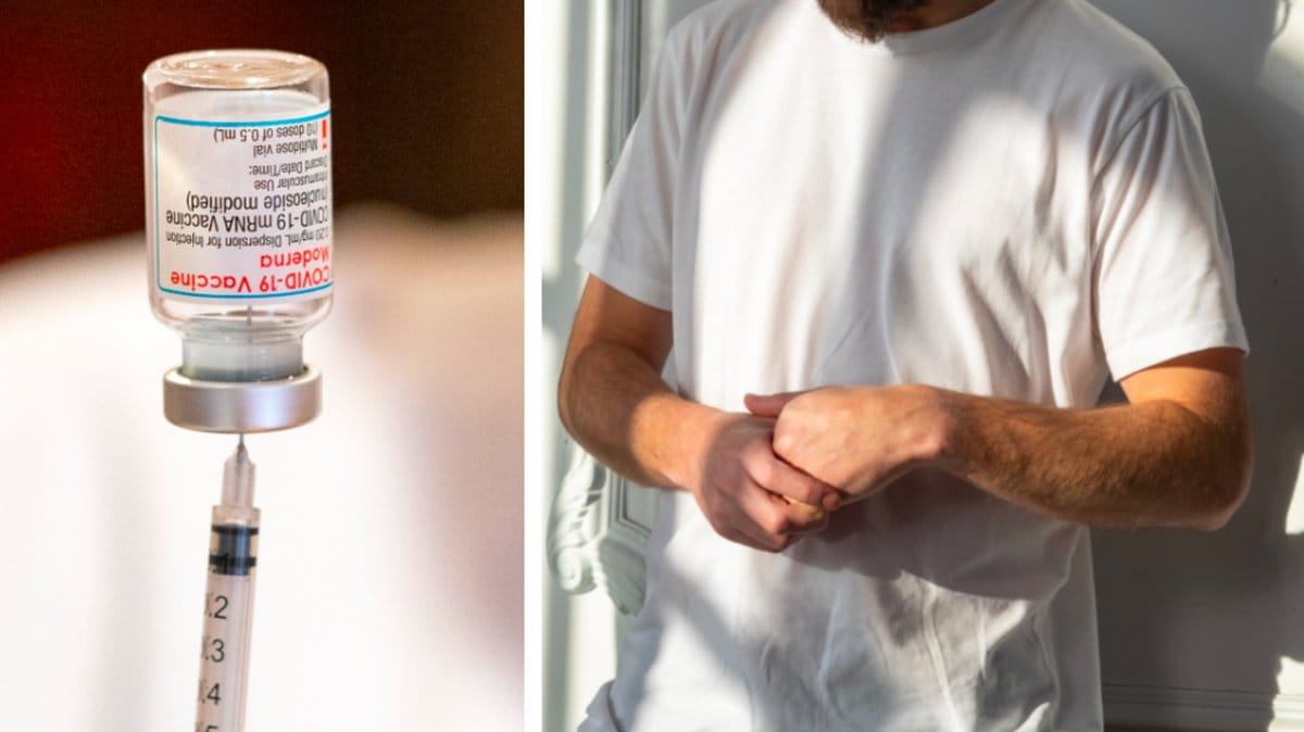 Man försökte vaccinera sig i låtsasarm