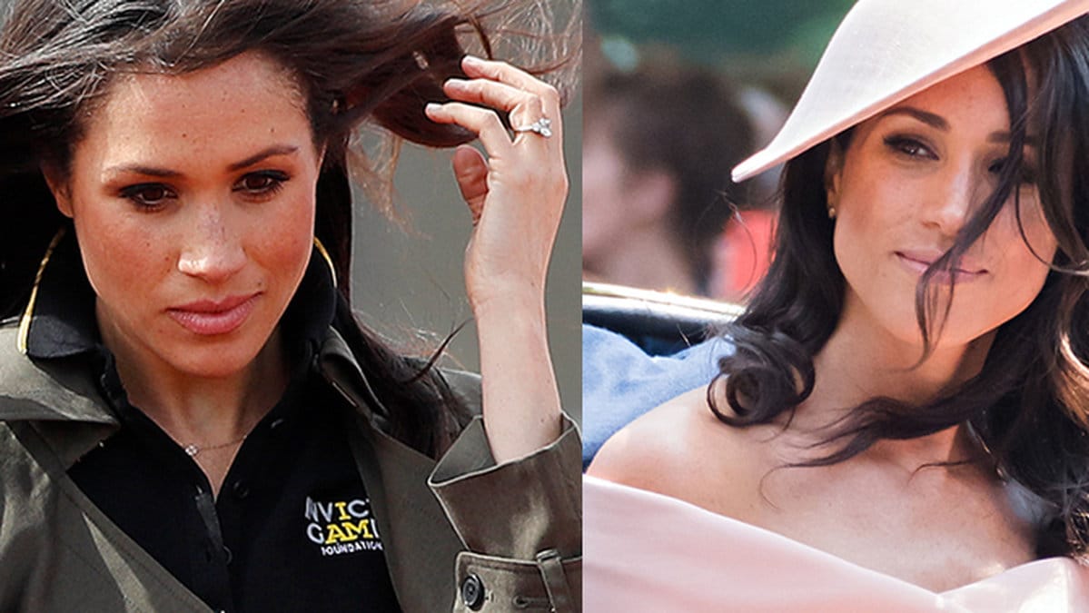 Meghan Markle möts av kritik för sin klänning.