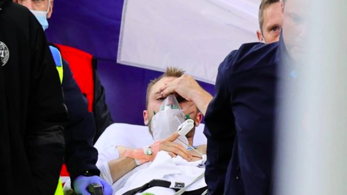 Sjukhuset meddelar hur Christian Eriksen mår.