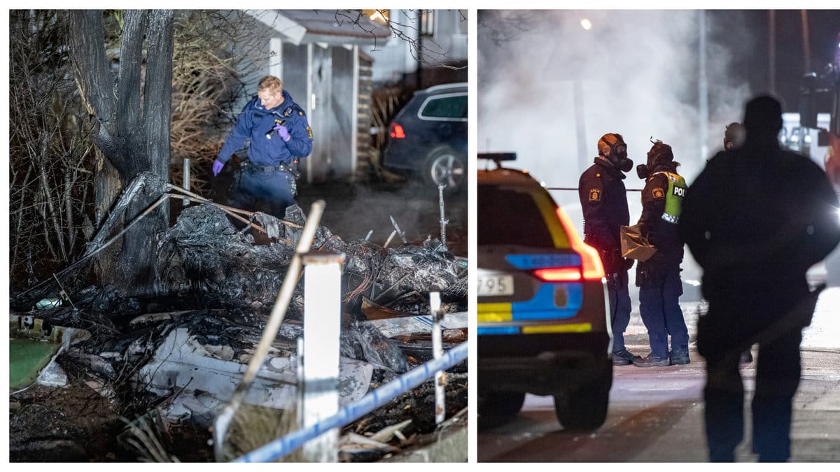 Ett flygplan störtade i Ronneby.
