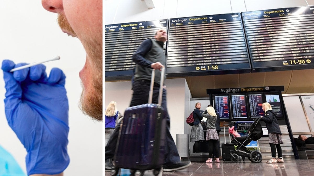 Stockholmare kan nu testas för corona vid ankomst till Arlanda.