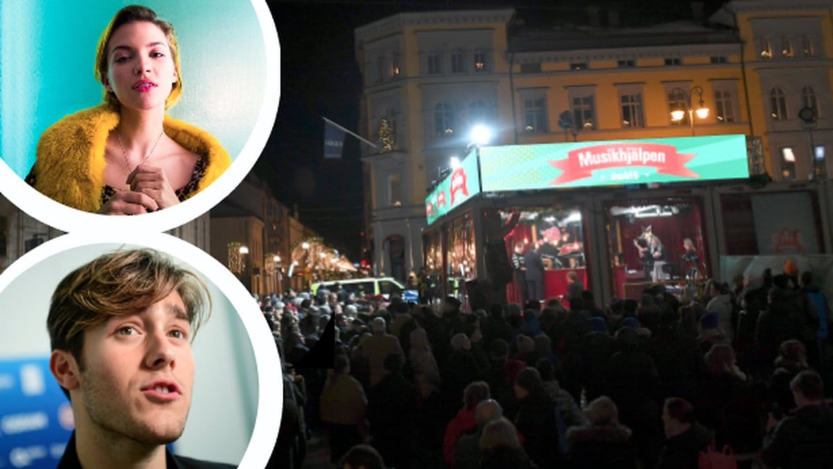 Tove Styrke, Benjamin Ingrosso. Musikhjälpenburen.