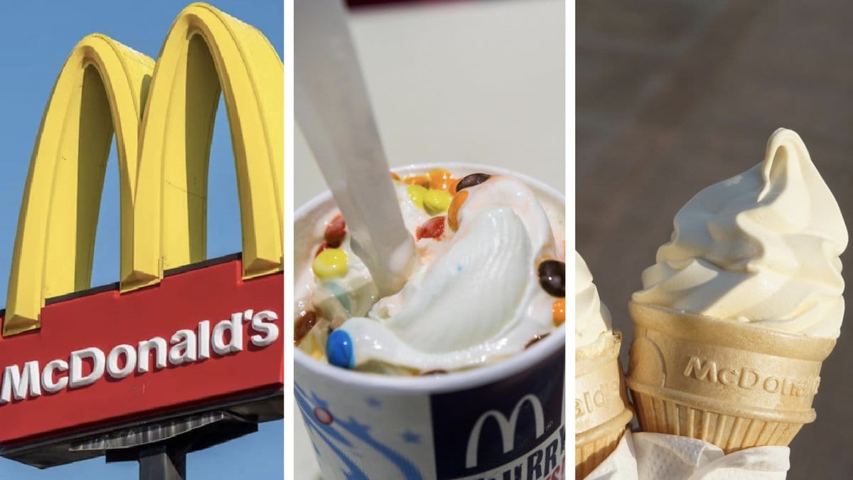 Kunder testar ett nytt glass-hack på McDonald's.