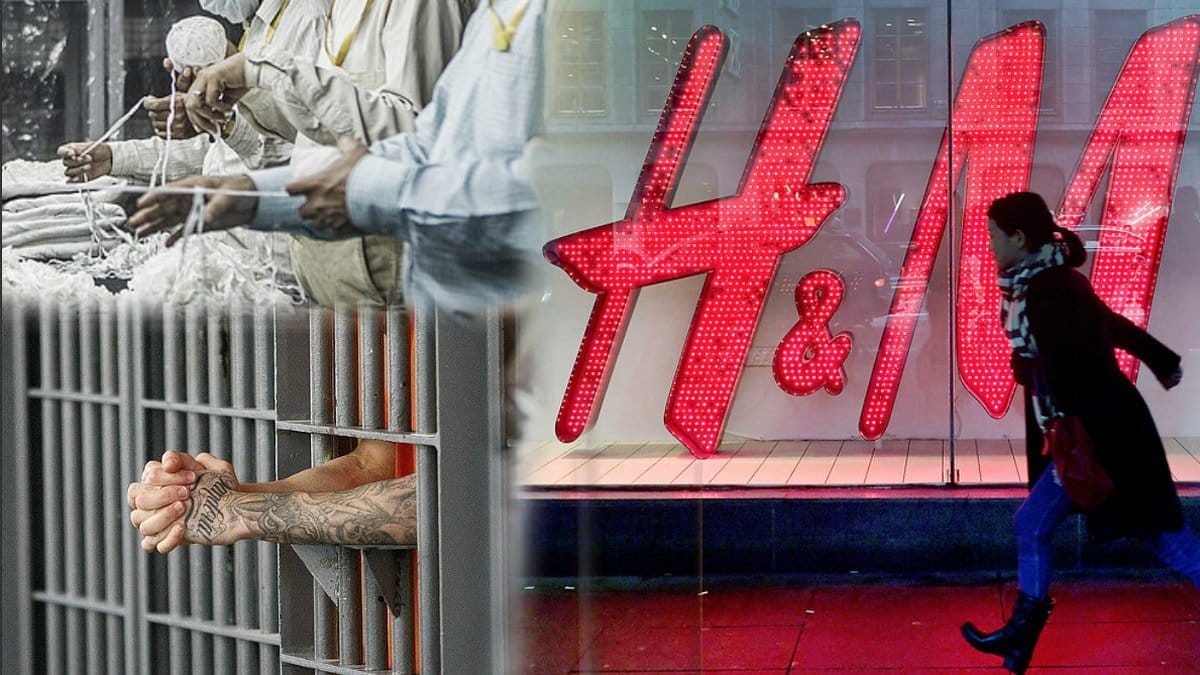 Kinesiska fångar tvingas ofta tillverka produkter åt stora företag