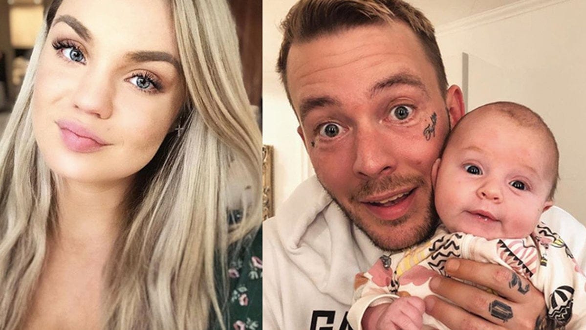 Jonna och Joakim Lundell med dottern Lunabelle