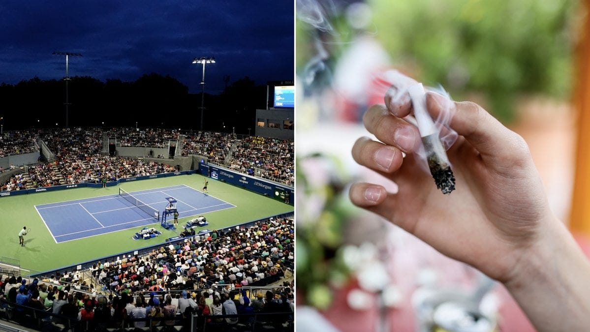 Bana 17 på US Open luktar marijuana.